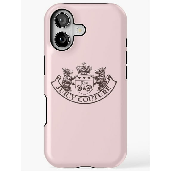 Y2K Juicy Couture Crest Retro Fashion 2000s Nostalgia G655 Compatible Phone Case for iPhone 17, 16, 15, 14, 13, 12, and 11 Pro Max