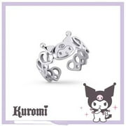 Y2K Kuromis Necklace Ring I.Love.Kuromis Necklace Kawaii Jewelry Niche Fashion Cartoon Exquisite Jewelry Friend Gift