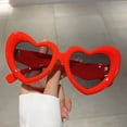 thumbnail image 1 of Y2K Oversized Luxury Brand Designer Love Heart Sunglasses Women For Men Trend Sun Glasses Punk Pink Shades Vintage Candy Eyewear, 1 of 10