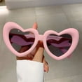 thumbnail image 1 of Y2K Oversized Luxury Brand Designer Love Heart Sunglasses Women For Men Trend Sun Glasses Punk Pink Shades Vintage Candy Eyewear, 1 of 10