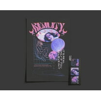 Y2K Poster, Y2K Decor, Dorm Decor, Gradient Art, Aura Poster, Psychedelic Poster, Retro Psychedelic Wall Art, Modern Wall Decor For Living Room, 8x12 UNFRAMED