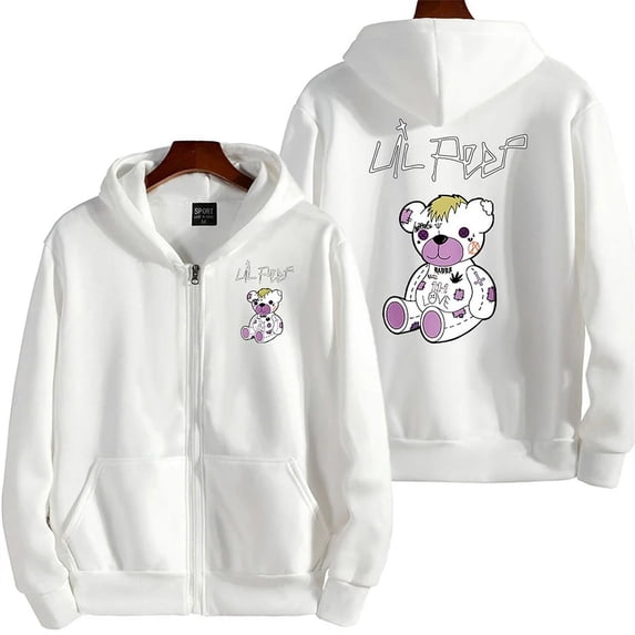 Y2K RAW Graphic Hoodie Men Autumn Harajuku Loose Long Sleeve Hoodies Male Zip Up Vintage Gothic Streetwear Hooded Sweatshirt