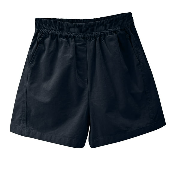 Y2K Retro Sweat Shorts High Waist Chino Shorts Comfy Stretch Twill Shorts for Women