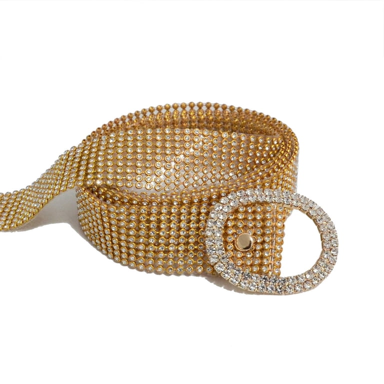 Y2k rhinestone and crystal belt Western Leather Belt Bling Rhinestone Cowboy Cowgirl Y2K  main image 2
