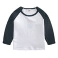 thumbnail image 1 of Y2K Tops Summer Toddler Girl Long Sleeve Shirts Soft Cotton T-Shirts Baby Girls Crewneck Basic Tees Tops for 18M-5T, 1 of 7