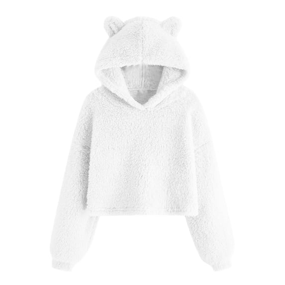 Y2K Tops Teens Long Sleeve Boys Girls Solid Soft Hooded Sweatshirt Classic Oversized Hoodies Loose Pullover Sweatshirts with Pocket for Kids