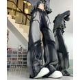 thumbnail image 1 of Y2K Wide Leg Jeans Women Hip Hop Style Fashion Vintage Streetwear Black High Waist Jean Female Trouser Baggy Denim Pants, 1 of 5