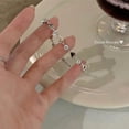 thumbnail image 1 of Y2K Zircon Ins Bracelets for Women Korean Fashion Sweet Girls Sparkling Hollow Heart Delicate Chain Bracelet Party Jewelry Gifts, 1 of 6