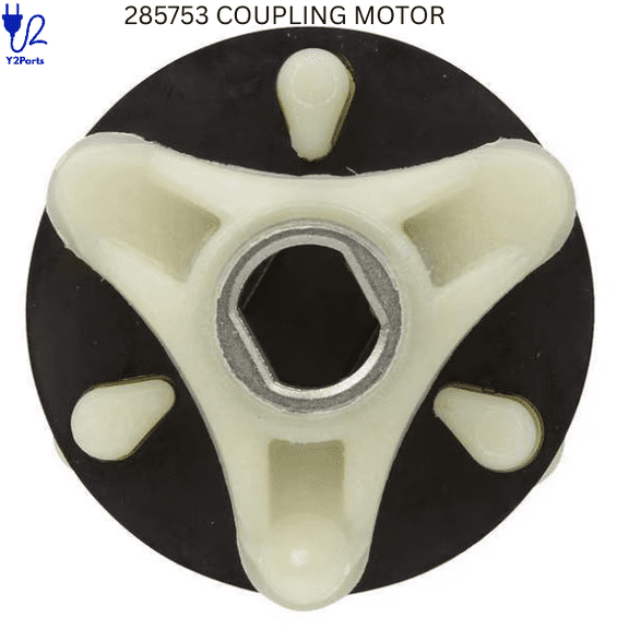Y2PARTS 285753 Washer Motor Coupling Replacement for Whirlpool Kenmore Roper Estate Washers