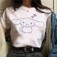 thumbnail image 1 of Y2k Cinnamoroll  T Shirt Women T-shirt Sanrio Clothes Tshirt Short Sleeve Tops Tee Women Clothing Girls Clothes, 1 of 9