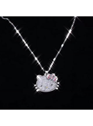 Vintage 925 Sterling Silver Hello Kitty Charm With Close Jump Ring