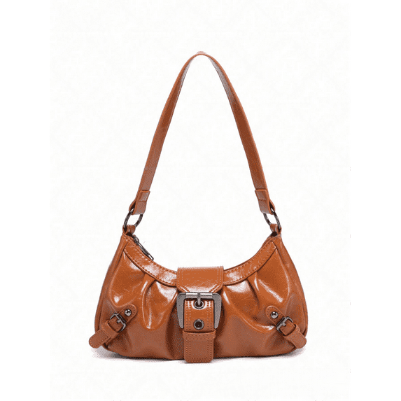 Y2k Purses Small Hobo Shoulder Bags Handbag Goth Punk Clutch Purse Trendy Underarm Bag for Women