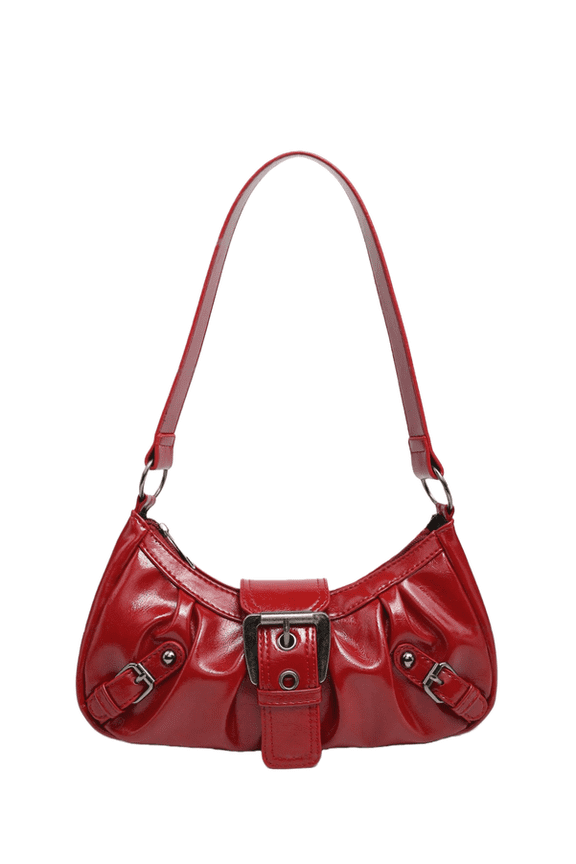 Y2k Purses Small Hobo Shoulder Bags Handbag Goth Punk Clutch Purse Trendy Underarm Bag for Women