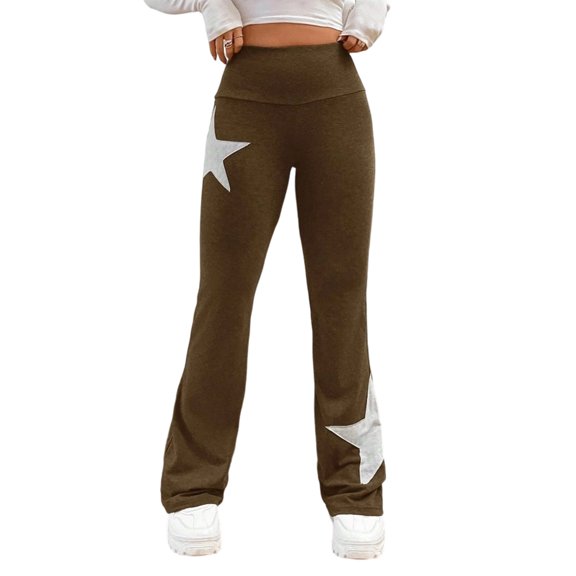 Y2k Sweatpants Plus Size Cargo Pants for Women Straight Leg Sweatpants for Women Yoga Work Pants for Women Women Work Pants Cargo Pants Women High Waist Light Brown S