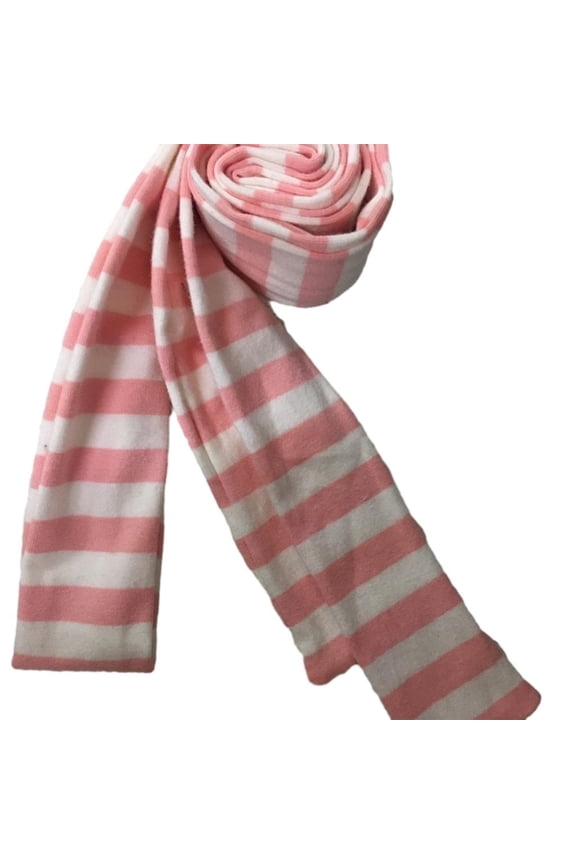 Y2k Women Commute Scarf Summer Stripe Pattern Thin Knitted Scarf Lightweight