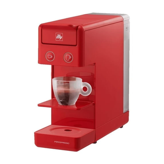 illy Y3.3 iperEspresso Machine, Compact Espresso and Coffee Maker