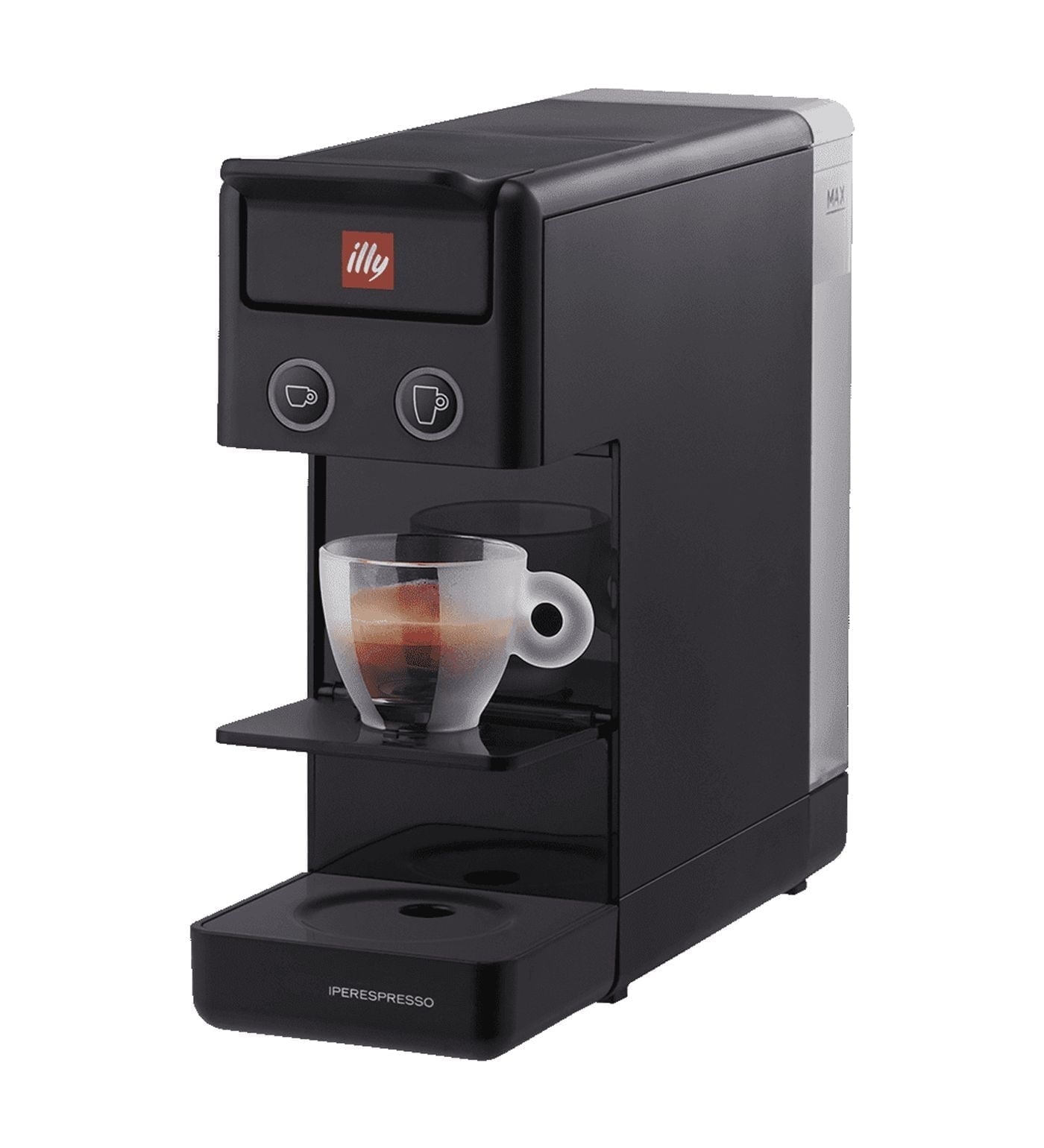 illy Y3.3 iperEspresso Machine, Compact Espresso and Coffee Maker
