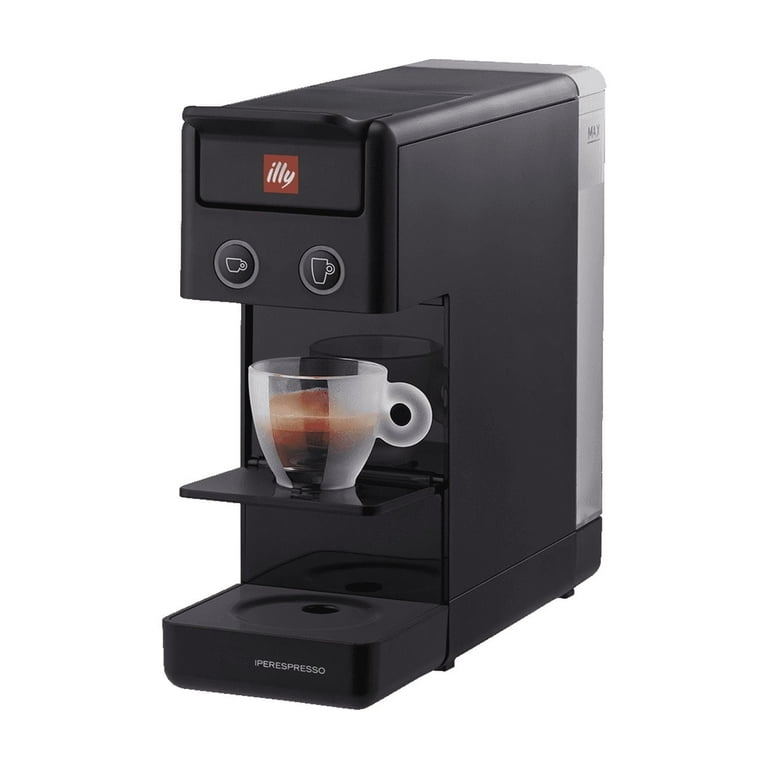 illy Y3.3 iperEspresso Machine, Compact Espresso and Coffee Maker