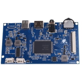 Y4QF Portable LCD Driver Control Board Laptop LCD Driver LCD Panel Controller,1 * Driver Board,Blue