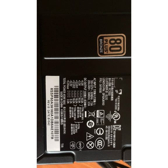 Y900 Y700 Front Line K Blade 9000 7000 24-pin 450w Gold Power PC7033-EL3G