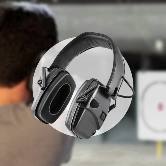 YA YATECH Electronic Shooting Earmuffs, NRR 28dB Noise Reduction Hearing Protection Headphones for Hunting, Shooting Range & Tactical Use