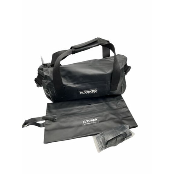 YA Yoked Waterproof Gym Training Uniform Apparel Duffel Bag with Shoe Bag Sport