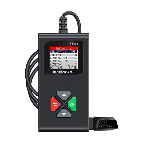 YA100 OBD2 Scanner Multilingual Car Diagnostic Tool Check Engine Code Reaer ,Multi-Functions