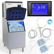 YAAKOV Commercial ice Machines 550LBS/24H Commercial ice Maker Machine with 400LBS Ice Maker Commercial