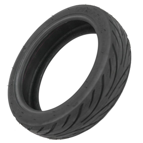 YAAQII for 60/65-6.9 Tubeless Tire for Ninebot MAX G2 G65 Electric Scooter, 24x6cm Rubber Replacement Wheel, Material, for Durable and Wear-Resistant, Black (1 Piece)