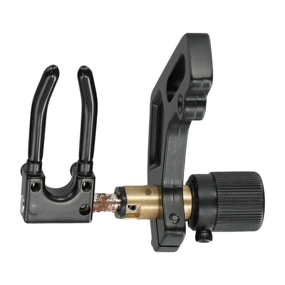 YAAQII for Aluminum Drop Away Arrow Rest for Recurve Compound Bow Hunting Adjustable Figure 8 Design Easy Install Stable Performance Low Friction Fast Release Black