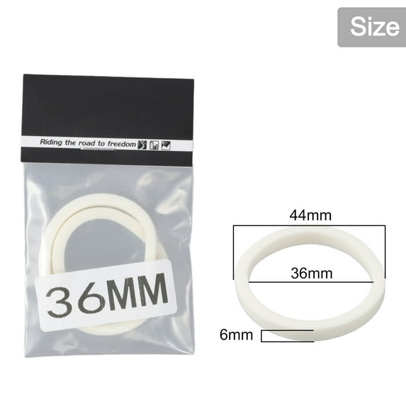 YAAQII for Bicycle Fork Sponge Foam Rings Oil Seal Set for Rockshox - 2 Pack Bike Front Fork Lubricant Rings - Multiple Sizes Available for Long-Term Protection and Maintenance