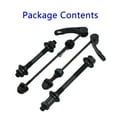 thumbnail image 1 of YAAQII for Bicycle Quick Release Skewer Set Front Rear Axle Tools for Mountain Bikes 6/7/8 Speed Compatible for Durable Sturdy Easy to Use Front 15cm Rear 18cm, 1 of 10