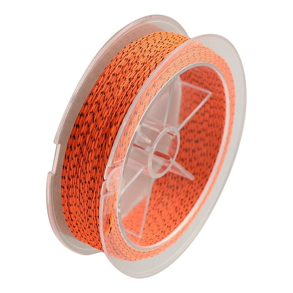 YAAQII for Dacron Braided Fly Line Backing 50m 20/30lbs Fishing Trout Line with Loop for Fly Fishing Reel Multicolor Low Stretch High Strength Dual-Color Design