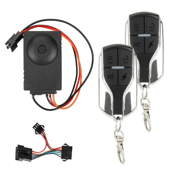 YAAQII for Electric Scooter Anti-Theft Alarm 36-72V Security Device with Dual Switch for Dualtron Thunder Victor Ultra Kaabo Mantis 10 Wolf E-Bike Protection