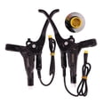 thumbnail image 1 of YAAQII for Goodtaste GT03 E-bike Brake Lever Set Waterproof Power-off Oil 2pin Brake Handle Aluminum Alloy Construction 350CM Cable Length 22.2mm Installation Aperture for Mountain Bike, 1 of 10