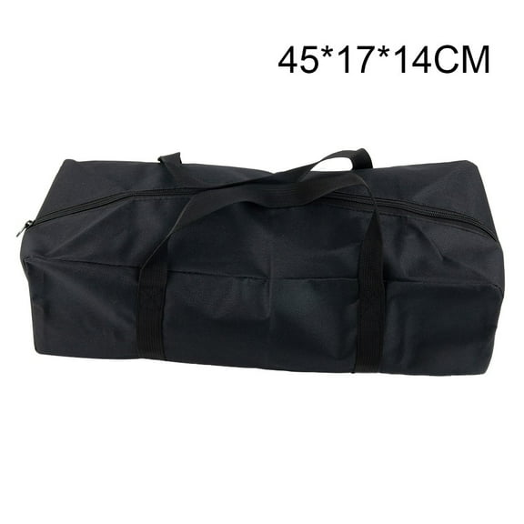 YAAQII for Large Capacity Gym Bag Tent Storage Carry Luggage for Camping Hiking Fitness Outdoor Activities Rainproof Foldable Weekend Getaway Pack 600D Oxford Cloth Black
