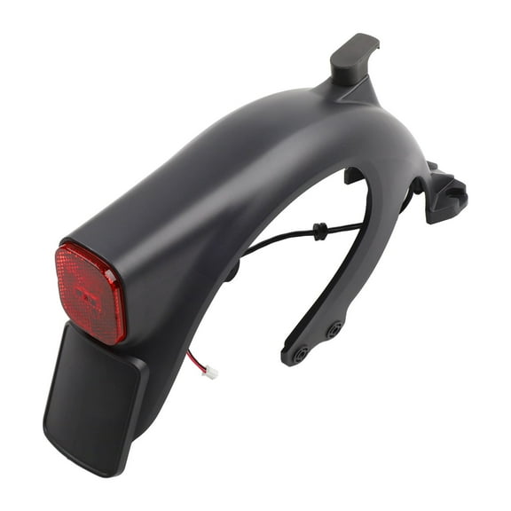 YAAQII for Rear Mudguard for Ninebot Max G2 Electric Scooter - ABS Plastic Fender Guard with Taillight Assembly, Water Protection, Easy Installation, Black, 31.7cm