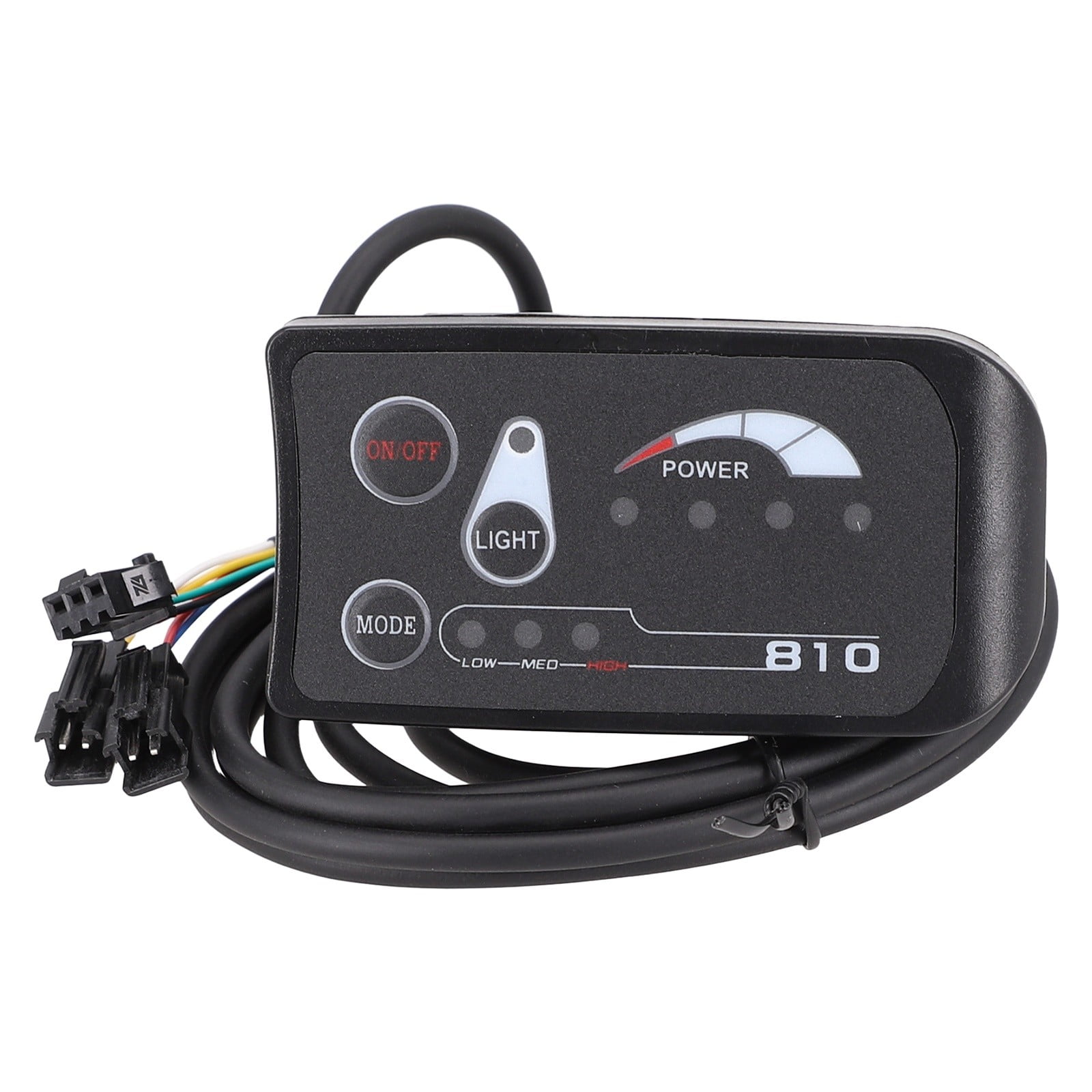 Controller 810 LED-display, Aluminium Elektrische Fiets Controller 810- display voor Stuur van 22,2 Mm/0,9 Inch