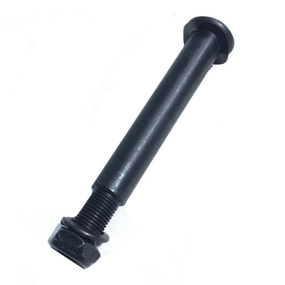 YAAQII for Fitness Equipment Bolt 12cm Metal Exercise Bike Bolt Elliptical Machine Accessory Gym Equipment Part Black Threaded Fastener (Left)