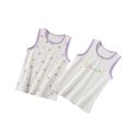 thumbnail image 1 of YABCSAZ Baby Girl's Tank Tops Summer Casual Tops Stretch Sleeveless Cami Tops Flower Print Cotton Tops Shirts Soft Comfort Dance Undershirts 2-Packs Size 6 Years, 1 of 5