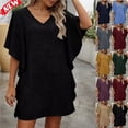 thumbnail image 1 of YABCSAZ Beach Cover Ups for Women Summer Swimsuit Crochet Swim Cover Up Swimwear Cover Ups Tops Oversize Dress Shirts Plus Size Bathing Suit Cover Up for Women, 1 of 7