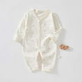 thumbnail image 1 of YABCSAZ Bodysuits for Toddler Baby Long Sleeve Cotton Onesie Bodysuits Spring Casual Soft Romper Cute Pajamas Boys Girls Unisex Jumpsuits Infant Newborn Baby Outfits Size 0-3 M, 1 of 3