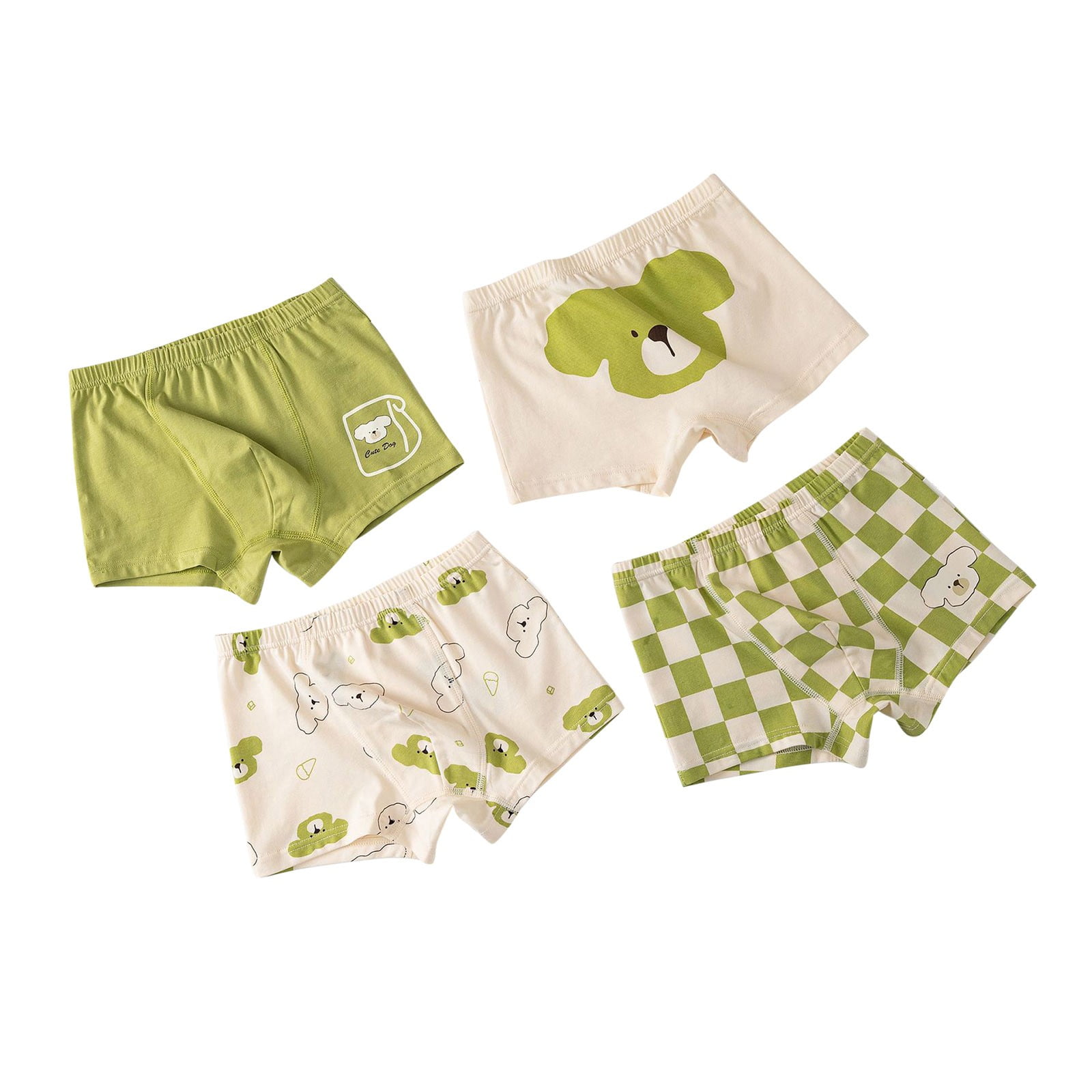 KKLLOL Boys' Cotton Boxer Briefs (Pack Of 6) - Breathable, Tag-Free Toddler Underwear With Moisture-Wicking Comfort - View #12