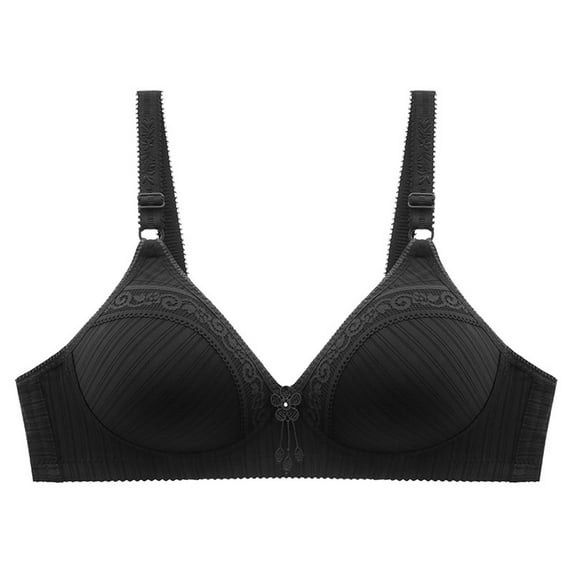 YABCSAZ Bras for Women Plus Size Push Up Sports Bra High Lift Stretch Comfy Close Breast Tops Full-Coverage Underwear Breastfeeding Bralette Full-Coverage Gifts for Women