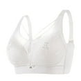 thumbnail image 1 of YABCSAZ Bras for Women Plus Size Push Up Sports Bra High Lift Stretch Comfy Close Breast Tops Lace Full-Coverage Breathble Underwear Four Breastfeeding Bralette Gifts for Women, 1 of 3