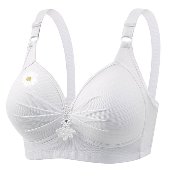 YABCSAZ Bras for Women Plus Size Solid Color Balconette Sports Bras Support Strappy Adjustable Straps Underwire for Workout Yoga Running Gym