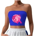 thumbnail image 1 of YABCSAZ Breast Cancer Chest Wrap for Women/ Sleeveless Tank Tops/Pullover/Sweatshirt/Tanks with Blessed Breast Cancer Pink Ribbon/Breast Cancer Awareness Breast Cancer Survivor Gifts for Women, 1 of 4