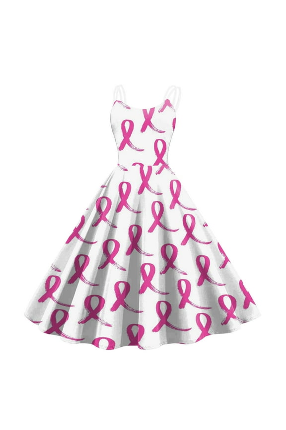 Breast Cancer Dress for Women/Short Sleeve Dress/Crewneck Dress/Maxi Dress/Hoodie with Blessed Breast Cancer Pink Ribbon/Breast Cancer Awareness Breast Cancer Survivor Gifts for Women