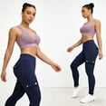 thumbnail image 1 of YABCSAZ Butt Lifting Leggings with Flap Pockets Workout Cargo Leggings for Women Solid Color Pants High Waist Tummy Control Running Yoga Pants, 1 of 6