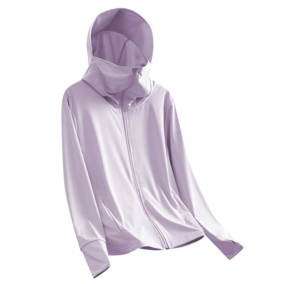 YABCSAZ Girls Boys Sun Protection UPF 50+ Coat Jacket Lightweight Sunscreen Hoodie Baby Long Sleeve Rash Guard Outwear Swim Shirt Kids Young Children Teens Size 120
